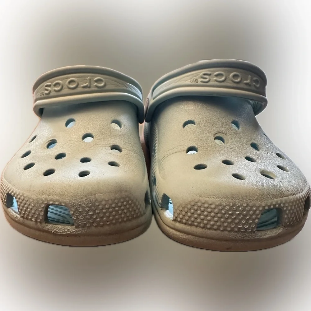 Light Blue classic crocs